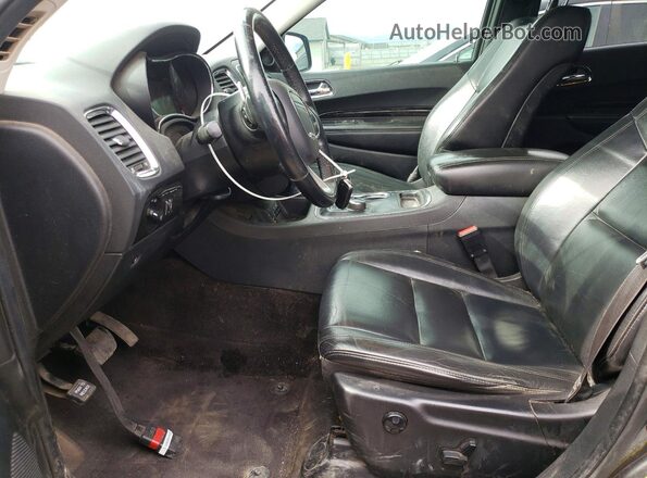 1C4RDJDG4GC322920 2016 DODGE DURANGO Серый Вид салона спереди