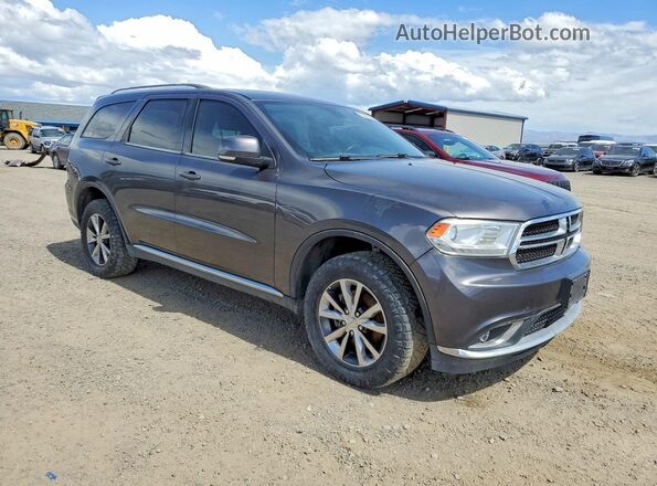 1C4RDJDG4GC322920 2016 DODGE DURANGO Серый Передняя правая четверть