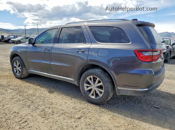 1C4RDJDG4GC322920 2016 DODGE DURANGO Серый Задняя левая четверть