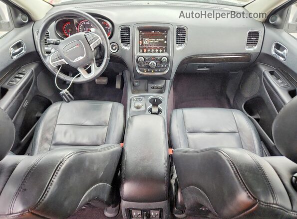 1C4RDJDG4GC340964 2016 DODGE DURANGO Серебряный Вид панели приборов