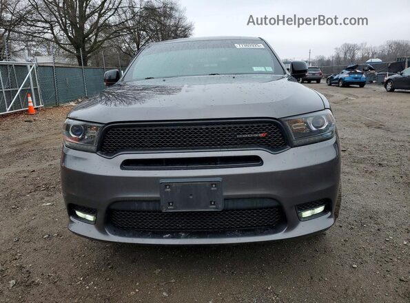 1C4RDJDG4KC652128 2019 DODGE DURANGO Серый Вид спереди