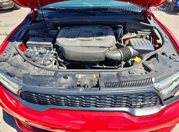 1C4RDJDG4MC863235 2021 DODGE DURANGO Красный Вид подкапотного пространства
