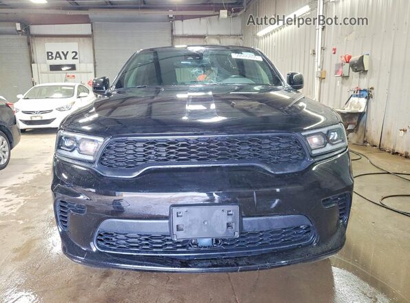 1C4RDJDG4PC556524 2023 DODGE DURANGO Черный Вид спереди