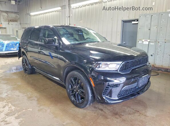 1C4RDJDG4PC556524 2023 DODGE DURANGO Черный Передняя правая четверть
