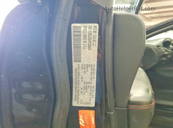 1C4RDJDG4PC556524 2023 DODGE DURANGO Черный Вид подкапотного пространства