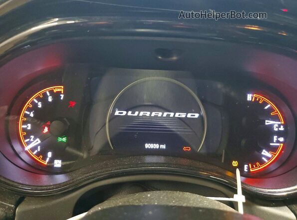 1C4RDJDG4PC556524 2023 DODGE DURANGO Черный Вид щитка приборов