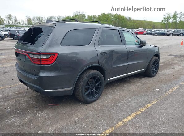 1C4RDJDG5GC481560 2016 DODGE DURANGO Серый Задняя правая четверть