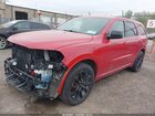 2019 Dodge Durango Gt Awd Красный vin: 1C4RDJDG5KC771368