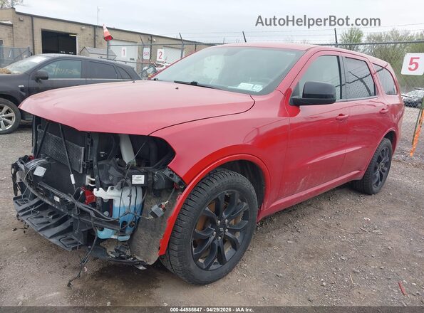 1C4RDJDG5KC771368 2019 DODGE DURANGO Красный Передняя левая четверть