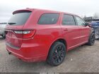 2019 Dodge Durango Gt Awd Красный vin: 1C4RDJDG5KC771368