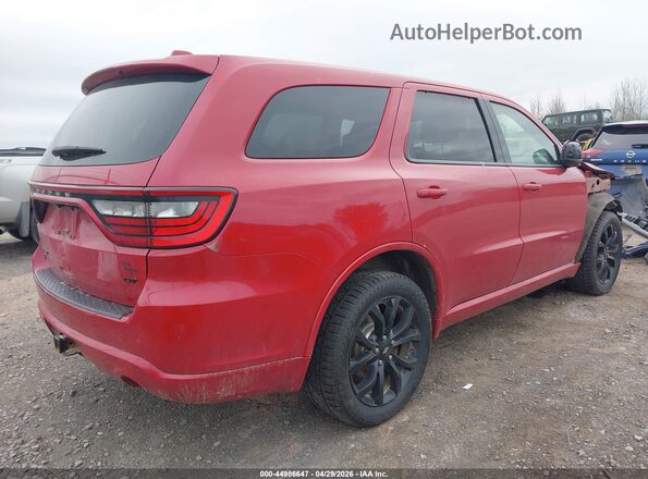 1C4RDJDG5KC771368 2019 DODGE DURANGO Красный Задняя правая четверть