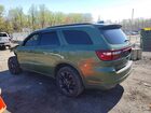 2021 Dodge Durango Gt Green vin: 1C4RDJDG6MC522225