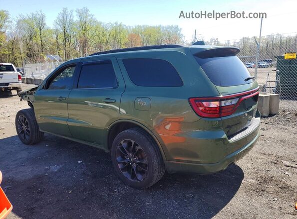 1C4RDJDG6MC522225 2021 DODGE DURANGO Green Rear left