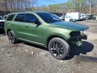 2021 Dodge Durango Gt Green vin: 1C4RDJDG6MC522225