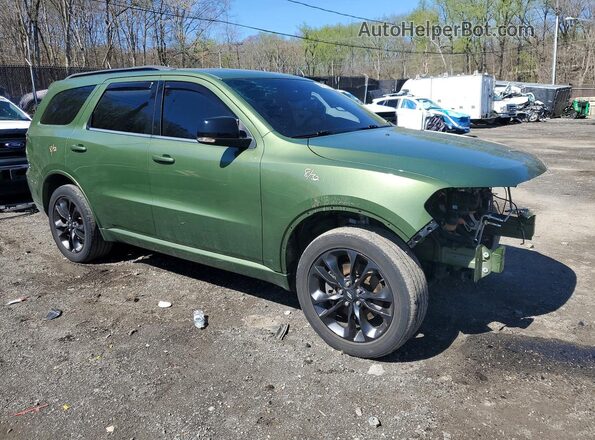 1C4RDJDG6MC522225 2021 DODGE DURANGO Green Front right
