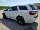 2016 Dodge Durango Limited Белый vin: 1C4RDJDG7GC400610