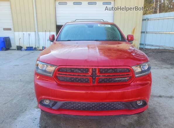 1C4RDJDG7JC160952 2018 DODGE DURANGO Красный Вид спереди
