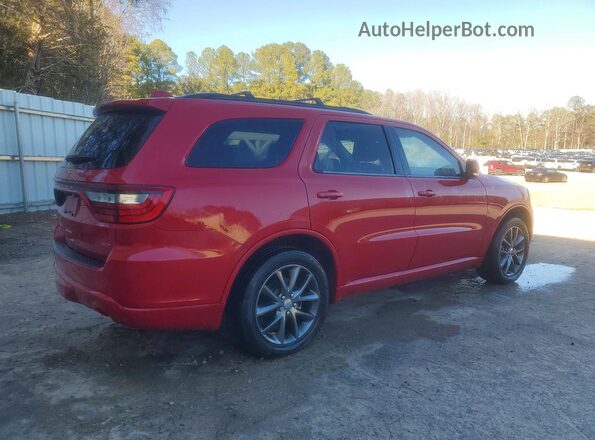 1C4RDJDG7JC160952 2018 DODGE DURANGO Красный Задняя правая четверть