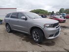 2019 Dodge Durango Gt Plus Awd Gray vin: 1C4RDJDG7KC744012