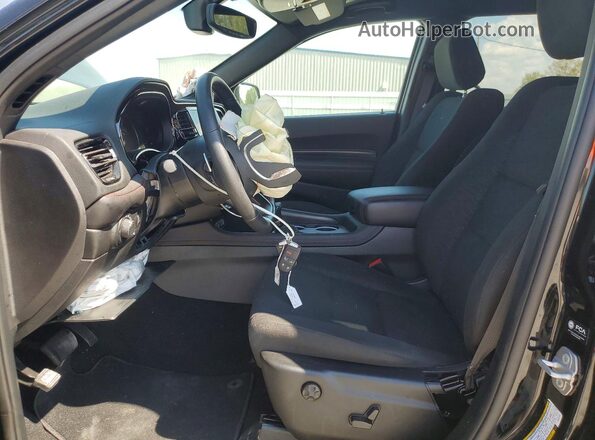 1C4RDJDG7SC541072 2025 DODGE DURANGO Черный Вид салона спереди