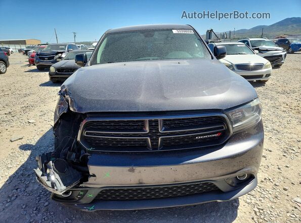 1C4RDJDG8HC719306 2017 DODGE DURANGO Gray Widok z przodu