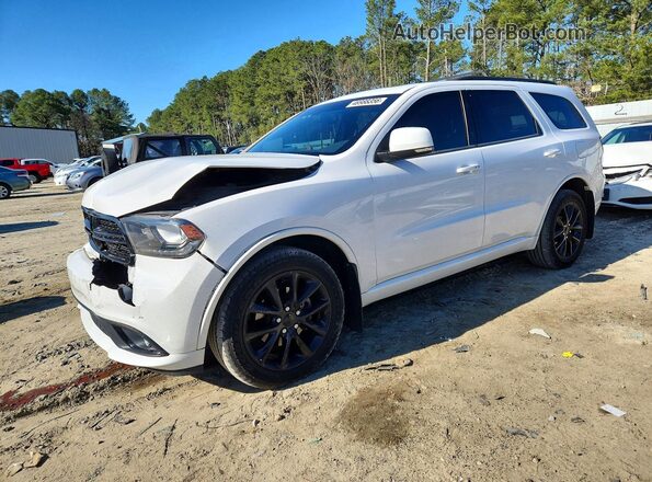1C4RDJDG8HC766531 2017 DODGE DURANGO Белый Передняя левая четверть
