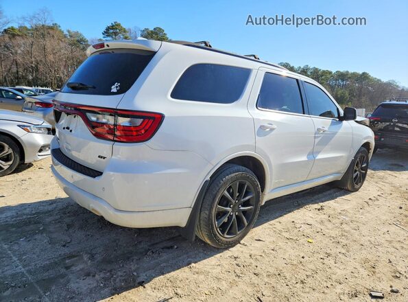 1C4RDJDG8HC766531 2017 DODGE DURANGO Белый Задняя правая четверть