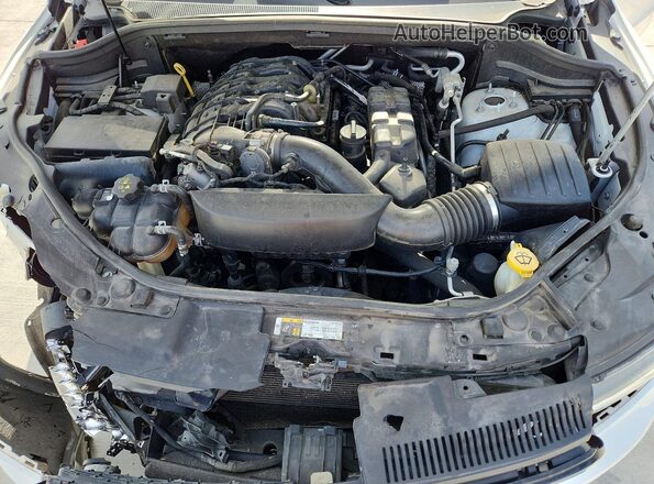 1C4RDJDG8JC455574 2018 DODGE DURANGO Белый Вид подкапотного пространства