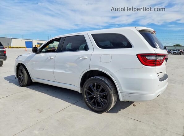 1C4RDJDG8JC455574 2018 DODGE DURANGO Белый Задняя левая четверть