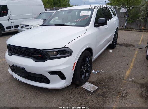 1C4RDJDG8SC532400 2025 DODGE DURANGO White Przód lewy
