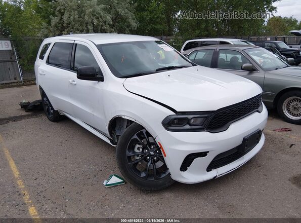 1C4RDJDG8SC532400 2025 DODGE DURANGO White Przód prawy