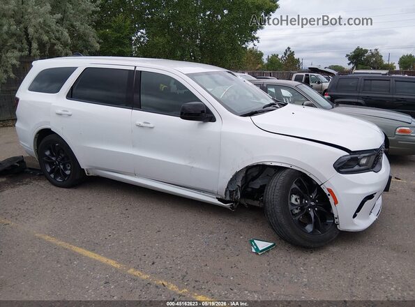 1C4RDJDG8SC532400 2025 DODGE DURANGO White Widok wnętrza z tyłu