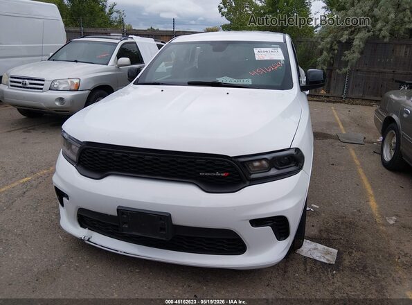 1C4RDJDG8SC532400 2025 DODGE DURANGO White Widok zestawu wskaźników