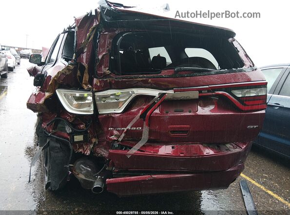 1C4RDJDG8SC543493 2025 DODGE DURANGO Красный Вид спереди