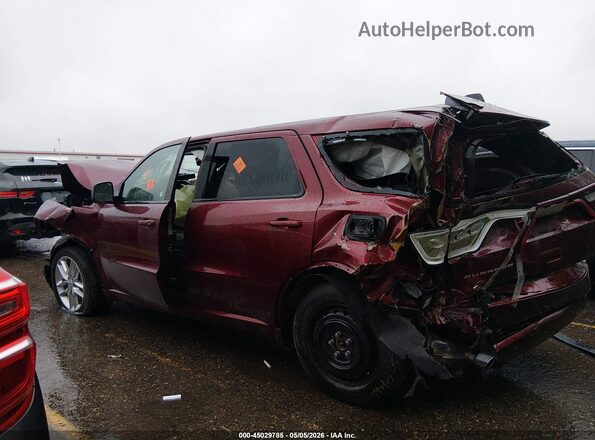 1C4RDJDG8SC543493 2025 DODGE DURANGO Красный Панорамный вид салона 360°