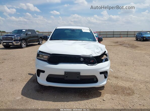 1C4RDJDG8SC553327 2025 DODGE DURANGO Белый Вид щитка приборов
