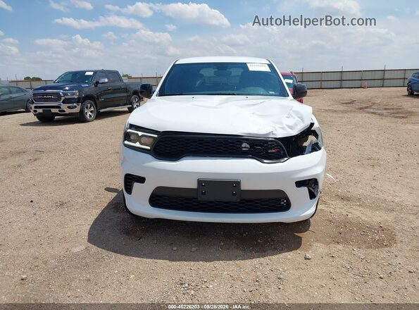 1C4RDJDG8SC553327 2025 DODGE DURANGO Белый Вид спереди
