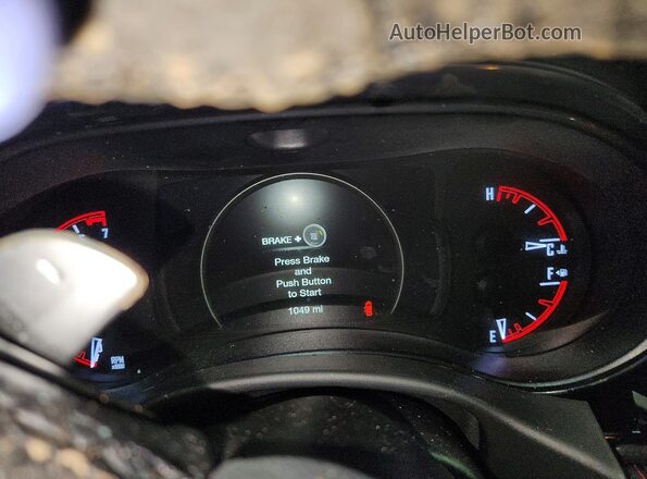 1C4RDJDG8TC213063 2026 DODGE DURANGO Черный Вид щитка приборов