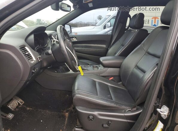 1C4RDJDG9KC664775 2019 DODGE DURANGO Черный Вид салона спереди