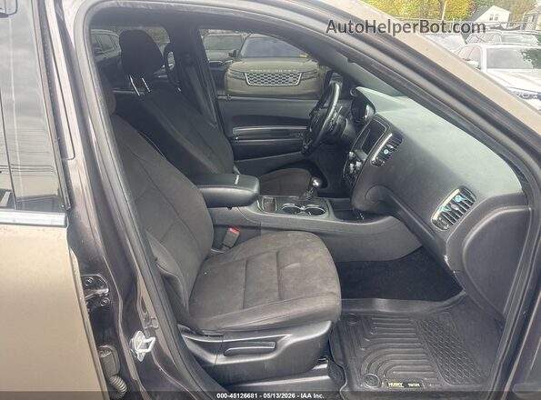 1C4RDJDG9KC733965 2019 DODGE DURANGO Коричневый Вид салона спереди