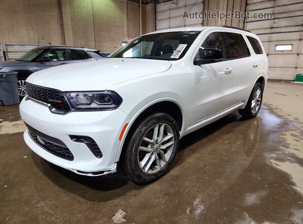 1C4RDJDG9TC246797 2026 DODGE DURANGO White Vista tres cuartos delantera izquierda