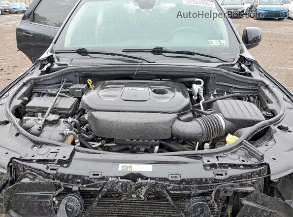 1C4RDJDGXJC248751 2018 DODGE DURANGO Черный Вид подкапотного пространства