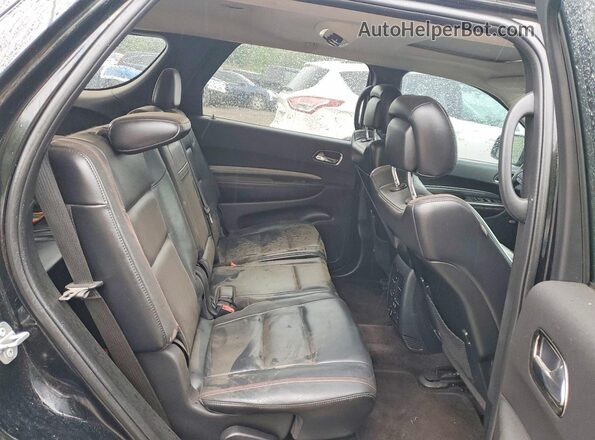1C4RDJDGXJC248751 2018 DODGE DURANGO Черный Вид задней части салона