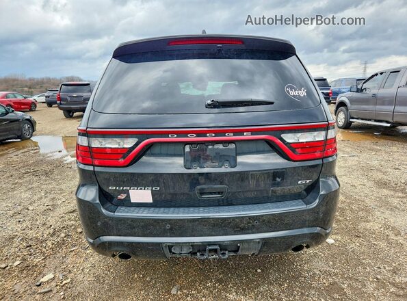 1C4RDJDGXPC603457 2023 DODGE DURANGO Черный Вид сзади