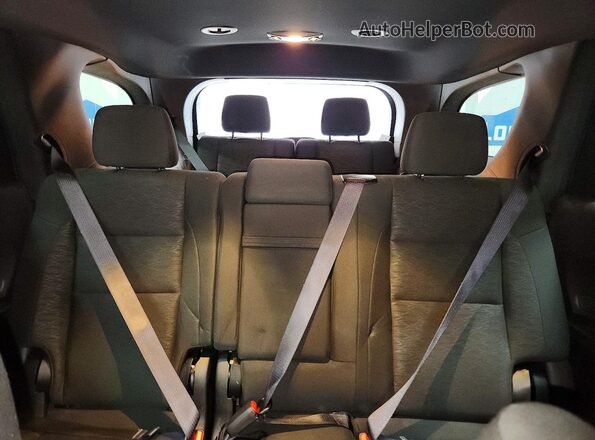 1C4RDJDGXSC536996 2025 DODGE DURANGO Black Widok tylnych siedzeń