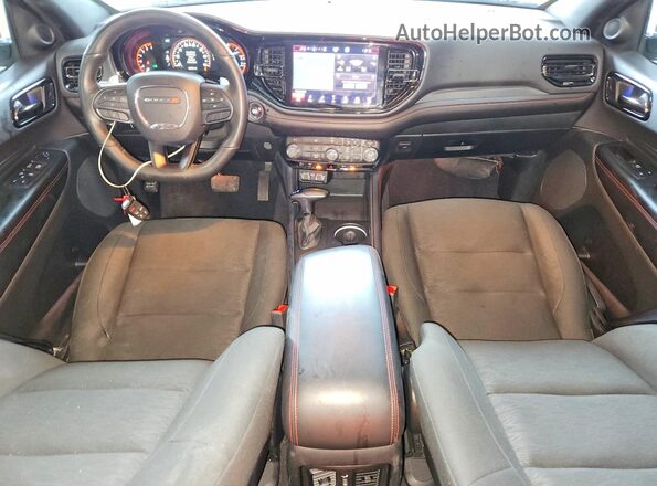1C4RDJDGXSC537145 2025 DODGE DURANGO Gray Widok deski rozdzielczej