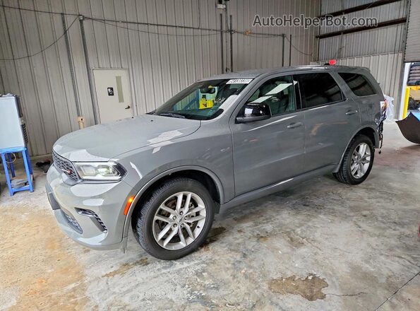 1C4RDJDGXSC537145 2025 DODGE DURANGO Gray Przód lewy