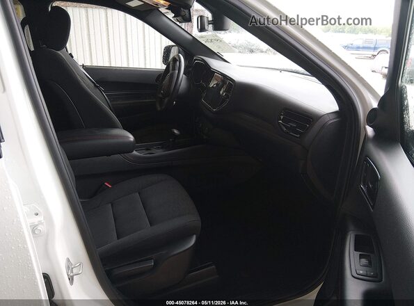 1C4RDJDGXTC167073 2026 DODGE DURANGO White Widok wnętrza z przodu