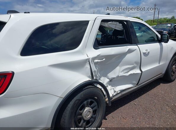 1C4RDJFG2PC678439 2023 DODGE DURANGO Белый Вид спереди