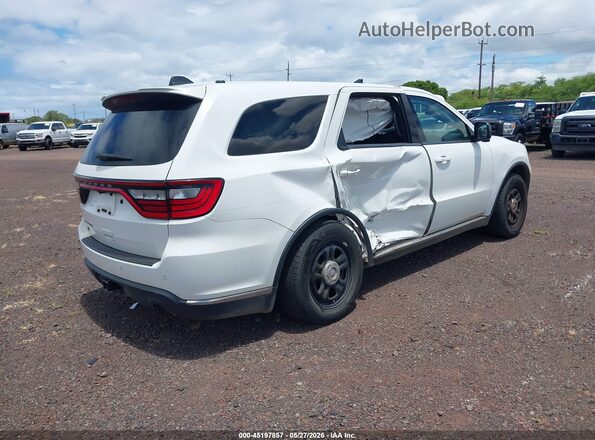 1C4RDJFG2PC678439 2023 DODGE DURANGO Белый Задняя правая четверть